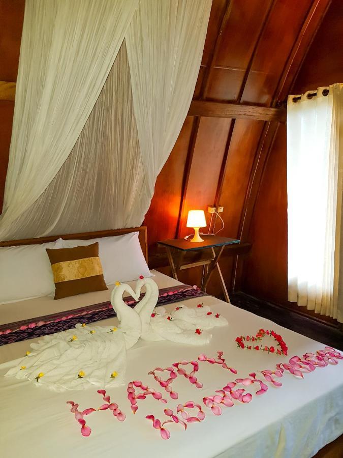 Leaf Coco Bungalow Gili Air Exterior photo